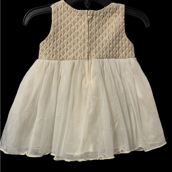 ✨HP✨Gold glitter Bonnie Baby Dress. - Picture 6 of 9